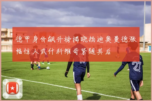 德甲身价飙升榜揭晓扬迪奥曼德涨幅惊人武什科维奇紧随其后